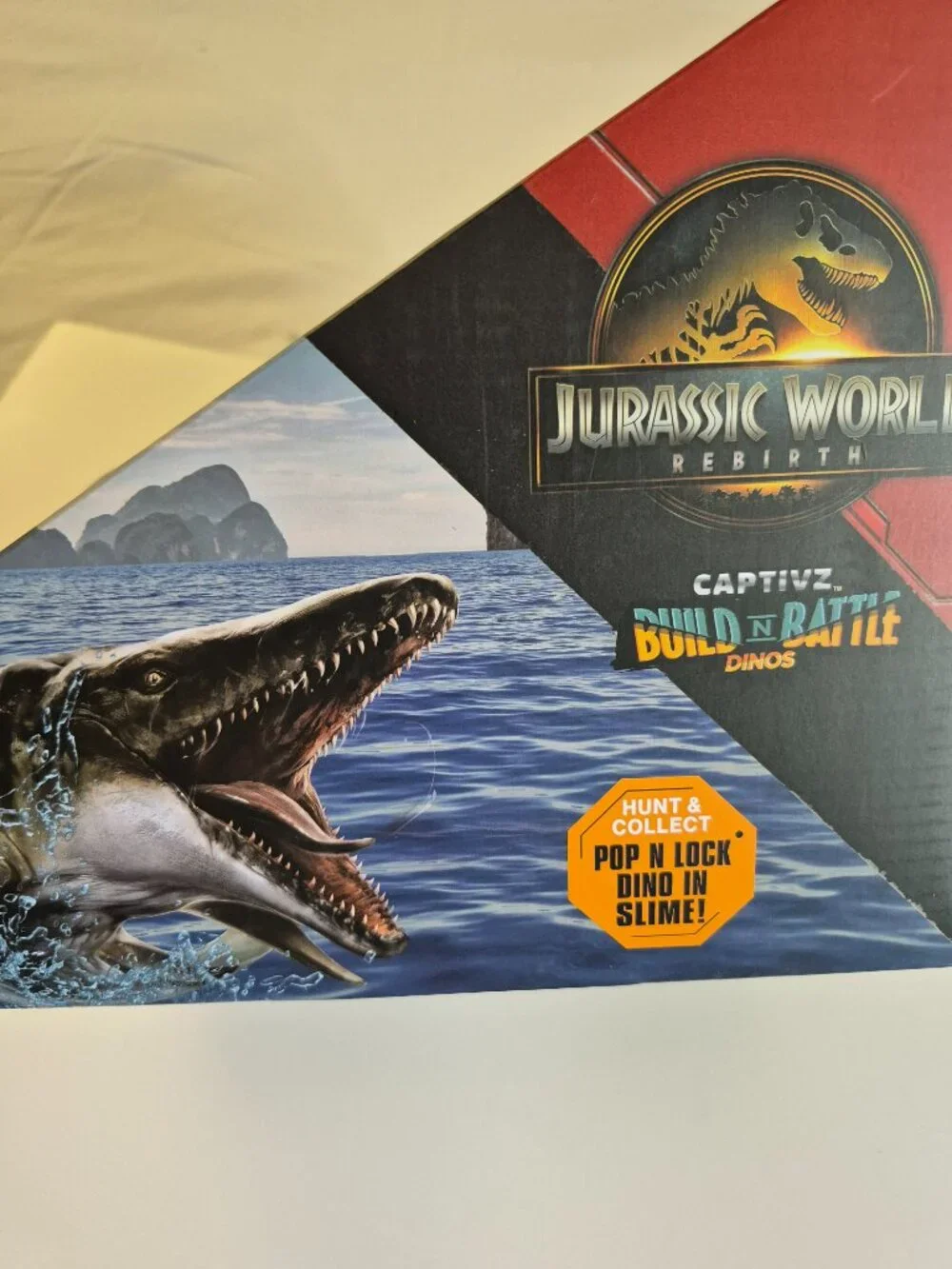 Jurassic World Rebirth Captivz Slime Egg Dinosaur Collectible Sealed